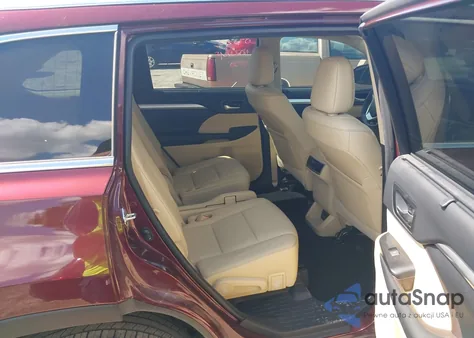 2017 Toyota Highlander Xle from USA, damaged, VIN 5TDKZRFH9HS228541